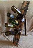 Barrel Stave Free Standing Wine Rack